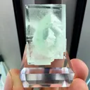 Natural  Blue Fluorite comes from Zhejiang,China 15*20*25 MM - image 1