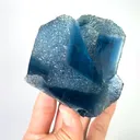 Natural Blue Fluorite, Mineral Specimen: Yaogangxian,Hunan (105*90*45MM) - image 3