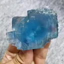 Natural Blue Fluorite, Mineral Specimen: Yaogangxian,Hunan (60*40*35MM) - image 2