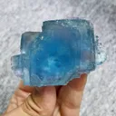 Natural Blue Fluorite, Mineral Specimen: Yaogangxian,Hunan (60*40*35MM) - image 4