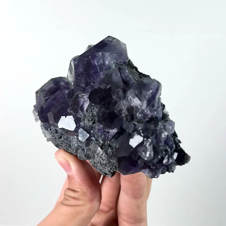 Natural Blue Fluorite, Mineral Specimen:FUJIAN,China (105*35*75mm) - image 2