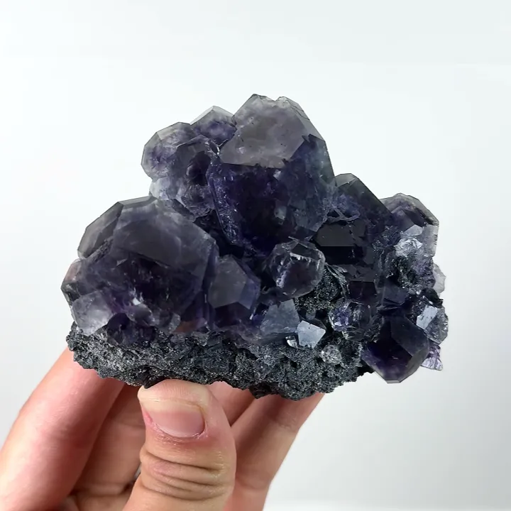 Natural Blue Fluorite, Mineral Specimen:FUJIAN,China (105*35*75mm) - image 3