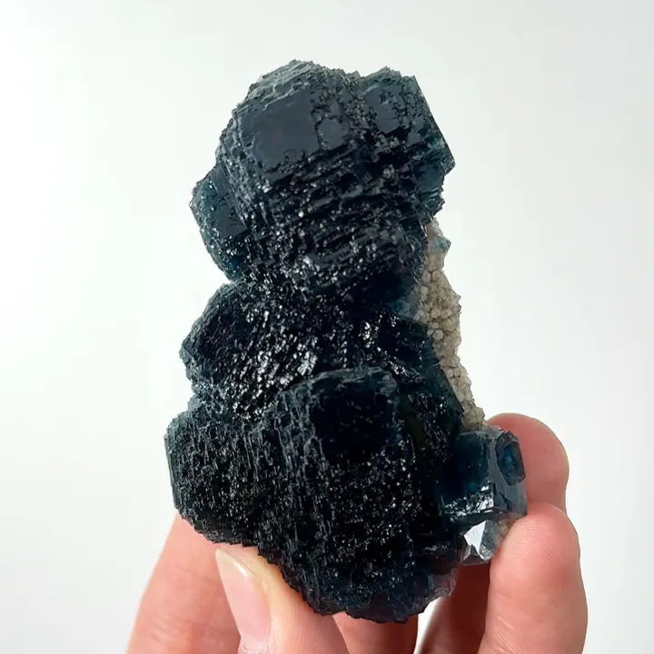Natural Blue Fluorite, Mineral Specimen:Fujian,China (50*35*25MM) - image 4