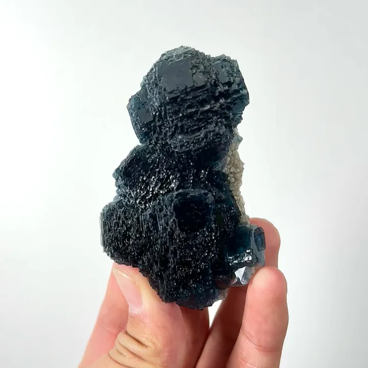Natural Blue Fluorite, Mineral Specimen:Fujian,China (50*35*25MM) image
