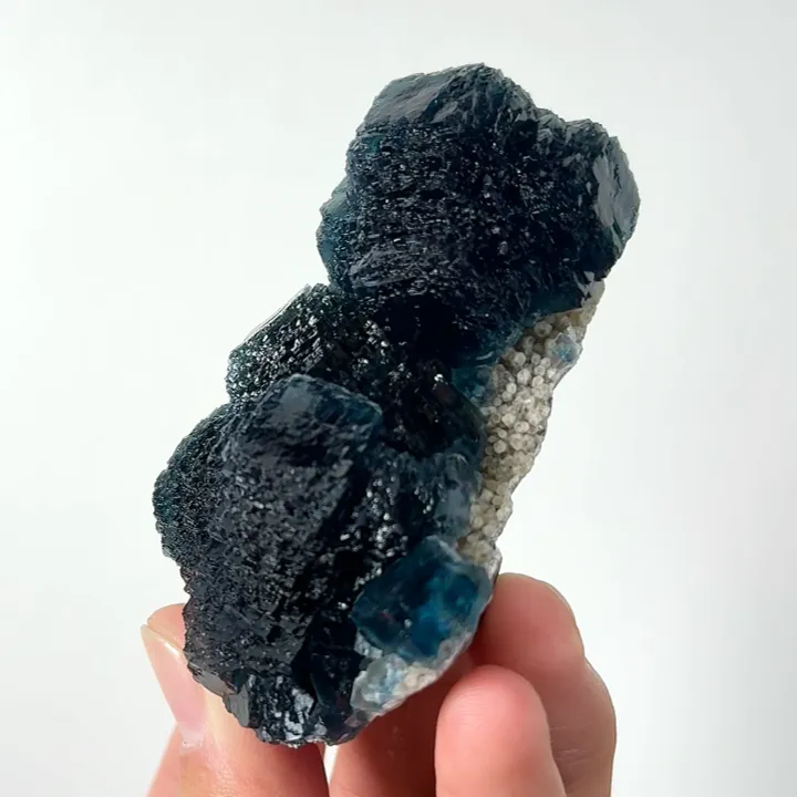 Natural Blue Fluorite, Mineral Specimen:Fujian,China (50*35*25MM) - image 2