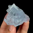 Natural Blue Fluorite Mineral Specimen,High Quality Cube Specimen:ZHEJIANG,CHINA(51*44*24mm) - image 2