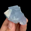 Natural Blue Fluorite Mineral Specimen,High Quality Cube Specimen:ZHEJIANG,CHINA(51*44*24mm) - image 1