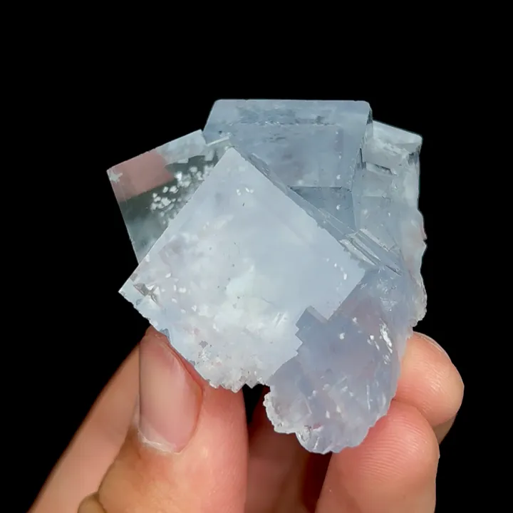 Natural Blue Fluorite Mineral Specimen,High Quality Cube Specimen:ZHEJIANG,CHINA(51*44*24mm) - image 4