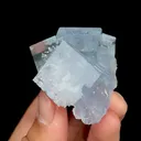 Natural Blue Fluorite Mineral Specimen,High Quality Cube Specimen:ZHEJIANG,CHINA(51*44*24mm) - image 4