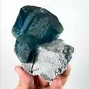 Natural Blue Fluorite Mineral Specimen,High quality Mineral Specimen.FUJian China.(95*100*55mm) - image 2