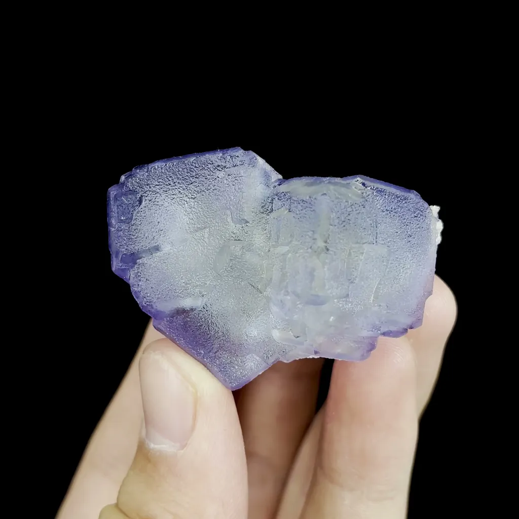 Natural Blue Fluorite Mineral Specimen,High Quality Specimen,DA GUI SHAN,GUANGXI,CHINA(46*33*28mm) image
