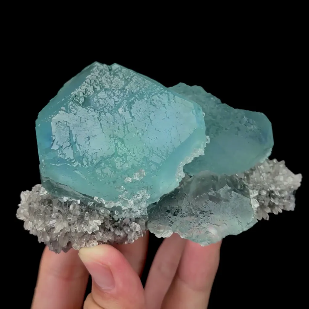 Natural Blue Fluorite Mineral Specimen,High Quality Specimen,FUJIAN,CHINA(100*67*55mm) - image 2