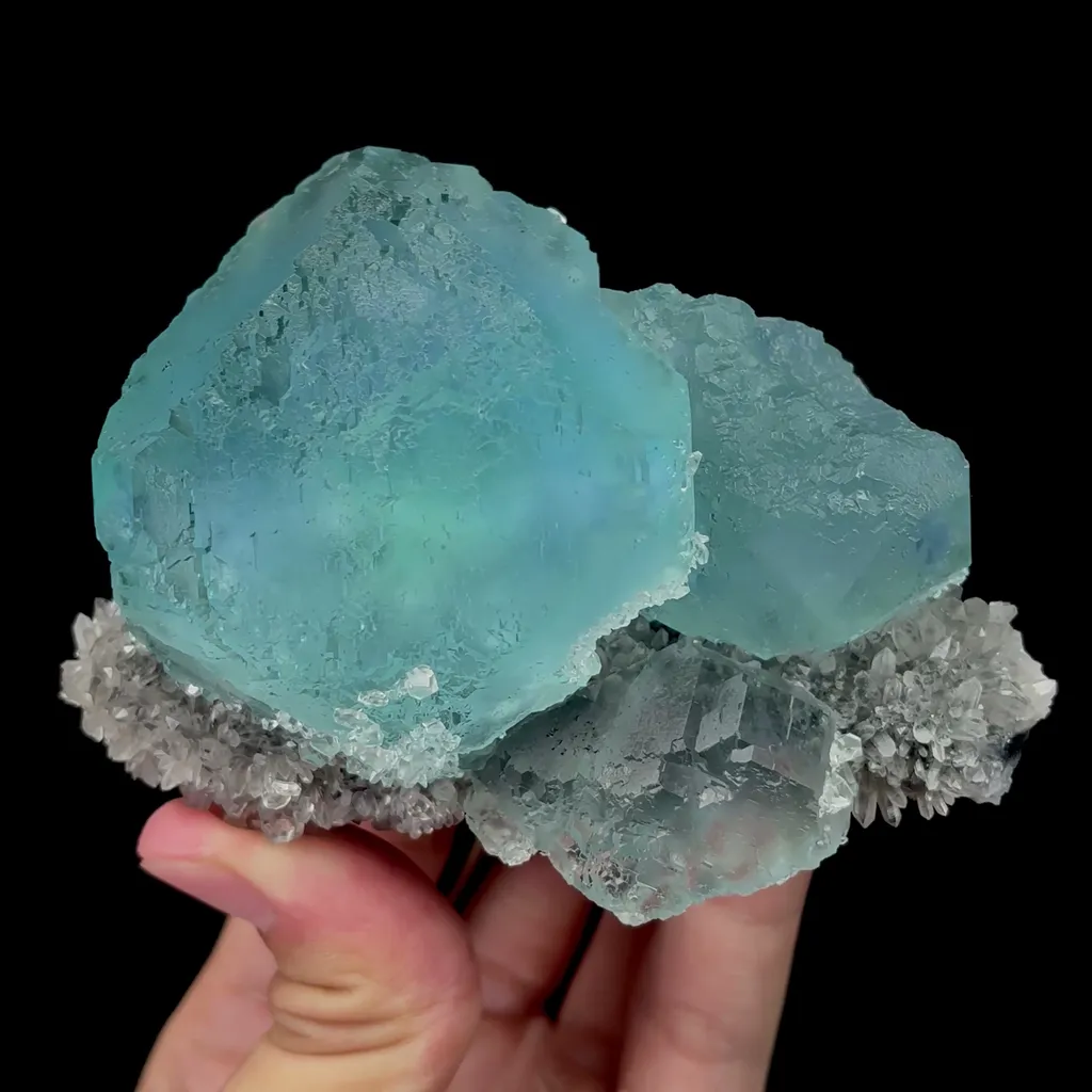Natural Blue Fluorite Mineral Specimen,High Quality Specimen,FUJIAN,CHINA(100*67*55mm) - image 4