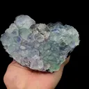 Natural Blue Fluorite Mineral Specimen,High Quality Specimen,FUJIAN,CHINA(135*120*70mm) - image 2
