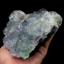 Natural Blue Fluorite Mineral Specimen,High Quality Specimen,FUJIAN,CHINA(135*120*70mm) - image 3