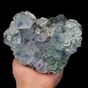 Natural Blue Fluorite Mineral Specimen,High Quality Specimen,FUJIAN,CHINA(135*120*70mm) - image 4