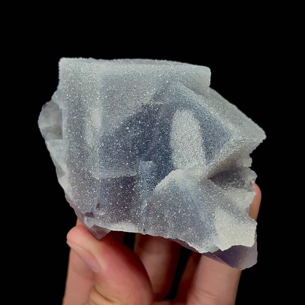 Natural Blue Fluorite Mineral Specimen,High Quality Specimen,MANAOSHAN,CHENZHOU,HUNAN,CHINA(90*65*40mm) - image 5