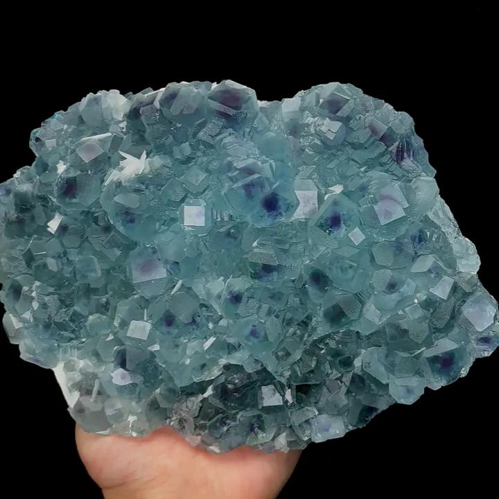 Natural Blue Fluorite Mineral Specimen,High Quality Specimen,SHIZHUYUAN,HUNAN,CHINA(230*147*53mm) - image 2