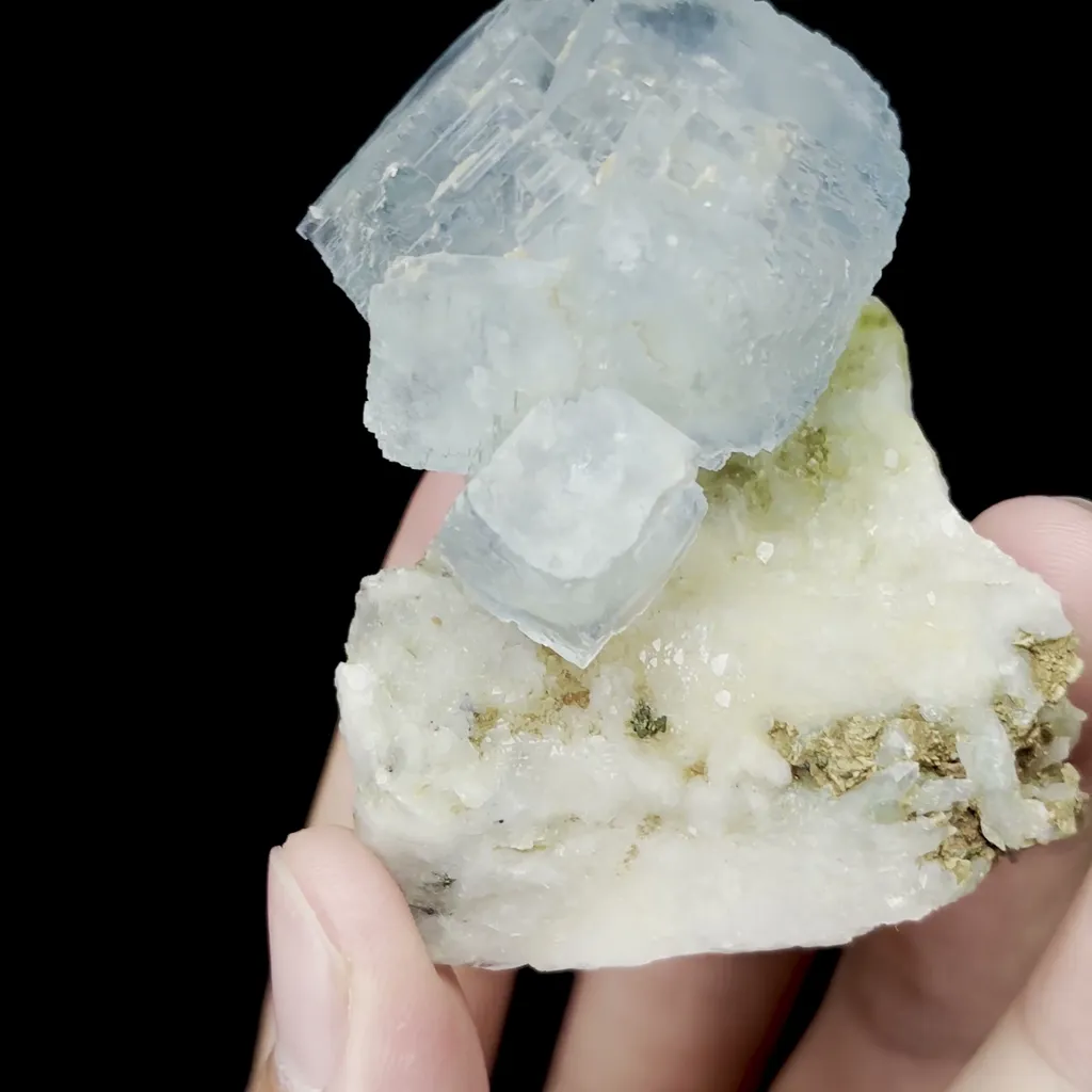Natural Blue Fluorite Mineral Specimen,High Quality Specimen,YAO GANG XIAN,HUNAN,CHINA(45*65*30mm) image