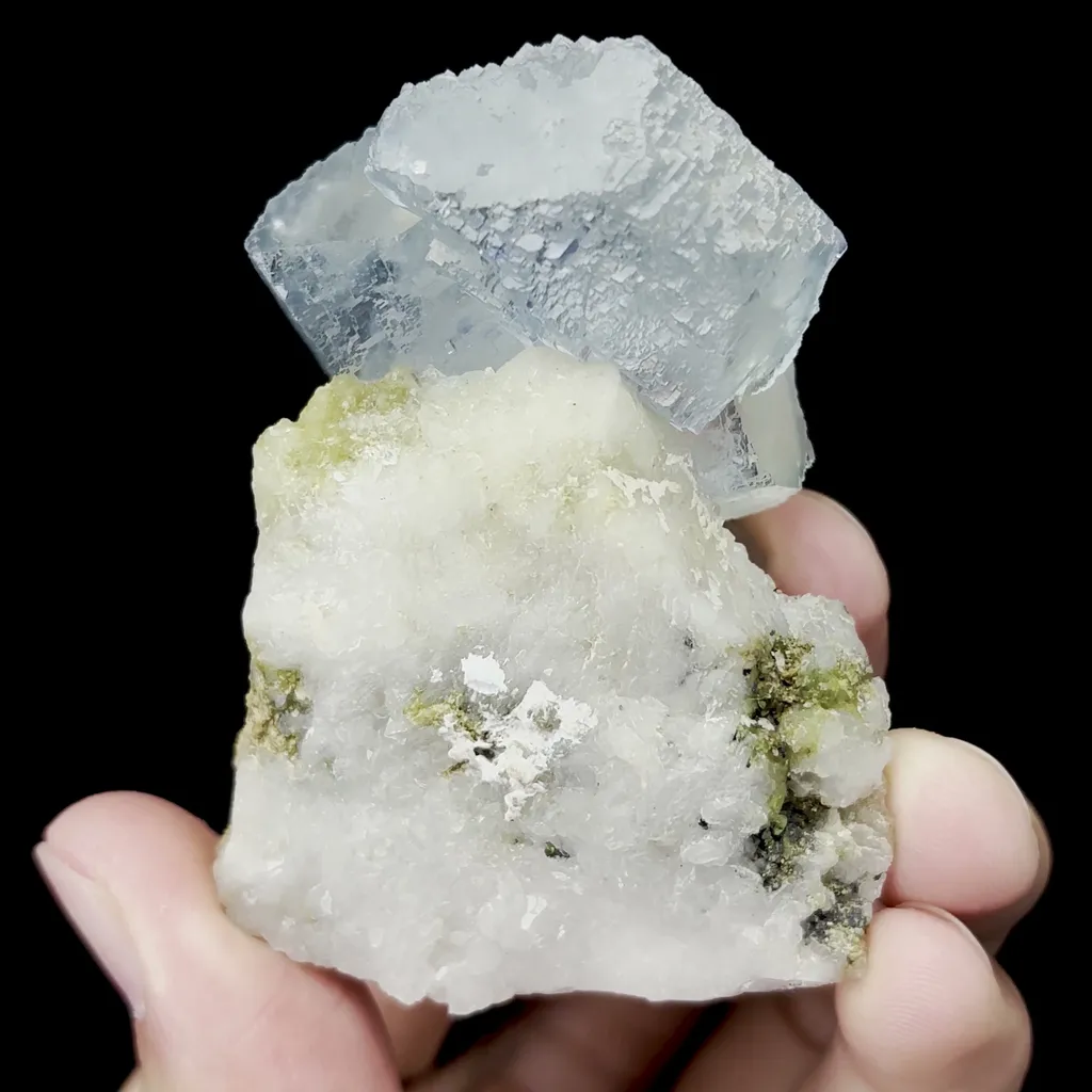 Natural Blue Fluorite Mineral Specimen,High Quality Specimen,YAO GANG XIAN,HUNAN,CHINA(45*65*30mm) - image 4
