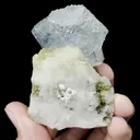 Natural Blue Fluorite Mineral Specimen,High Quality Specimen,YAO GANG XIAN,HUNAN,CHINA(45*65*30mm) - image 4