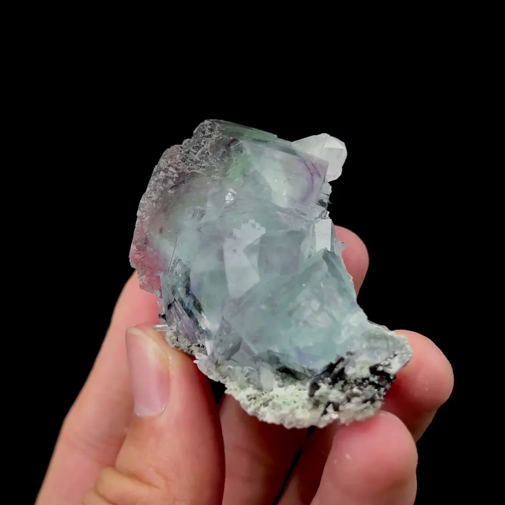 Natural Blue Fluorite Mineral Specimen,High Quality Specimen,YAO GANG XIAN,HUNAN,CHINA(60*40*30mm) - image 3