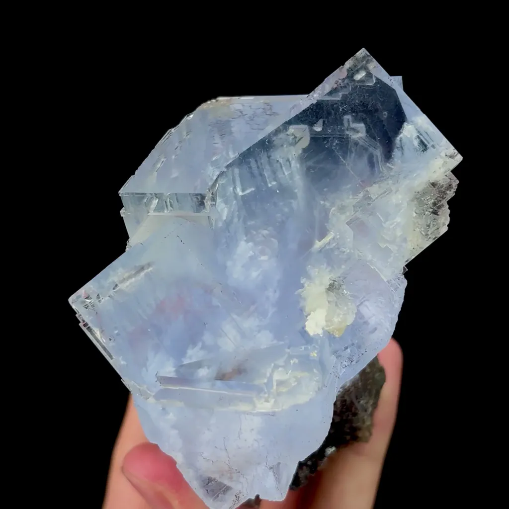 Natural Blue Fluorite Mineral Specimen,High Quality Specimen,ZHEJIANG,CHINA(65*54*86mm) - image 4