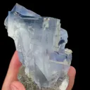Natural Blue Fluorite Mineral Specimen,High Quality Specimen,ZHEJIANG,CHINA(65*54*86mm) - image 3