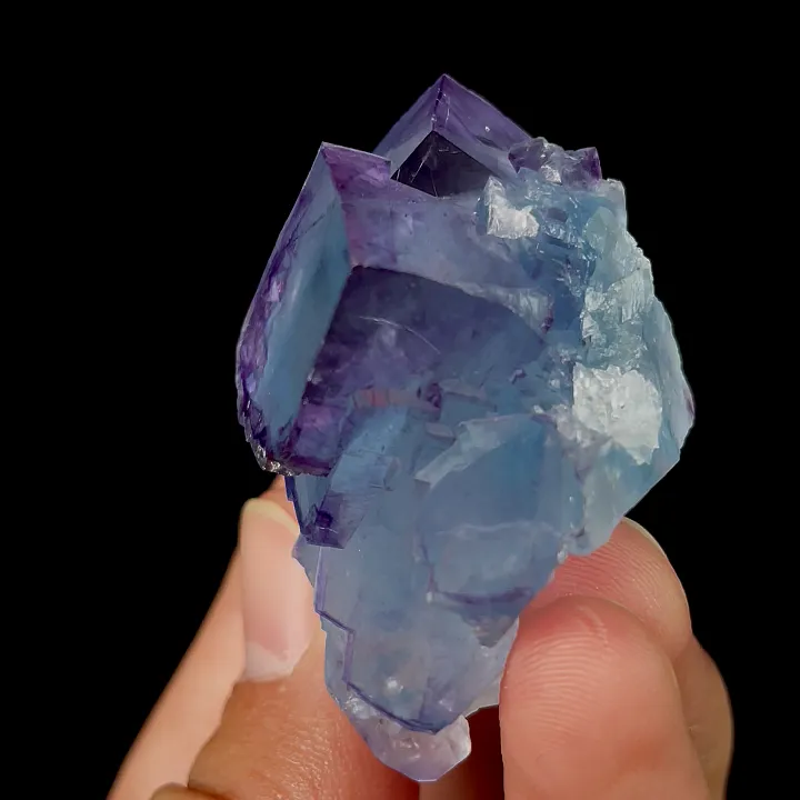 Natural Blue Fluorite, Mineral Specimen:Yaogangxian,Hunan (40*30*30MM) - image 3