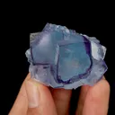 Natural Blue Fluorite, Mineral Specimen:Yaogangxian,Hunan (40*30*30MM) - image 4