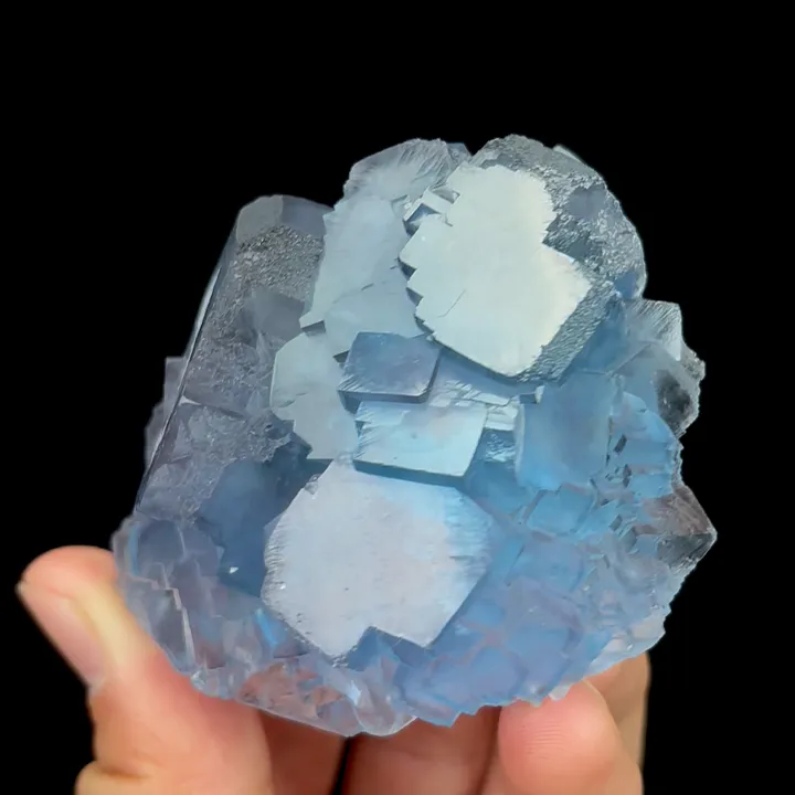 Natural Blue Fluorite, Mineral Specimen:Yaogangxian,Hunan (65*60*30MM) - image 3