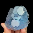 Natural Blue Fluorite, Mineral Specimen:Yaogangxian,Hunan (65*60*30MM) - image 3