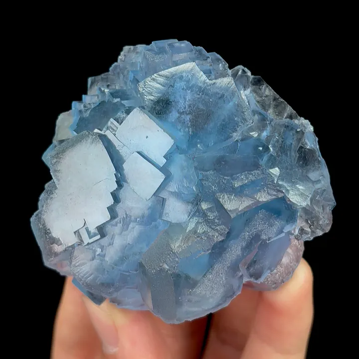 Natural Blue Fluorite, Mineral Specimen:Yaogangxian,Hunan (65*60*30MM) - image 4