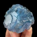 Natural Blue Fluorite, Mineral Specimen:Yaogangxian,Hunan (65*60*30MM) - image 4