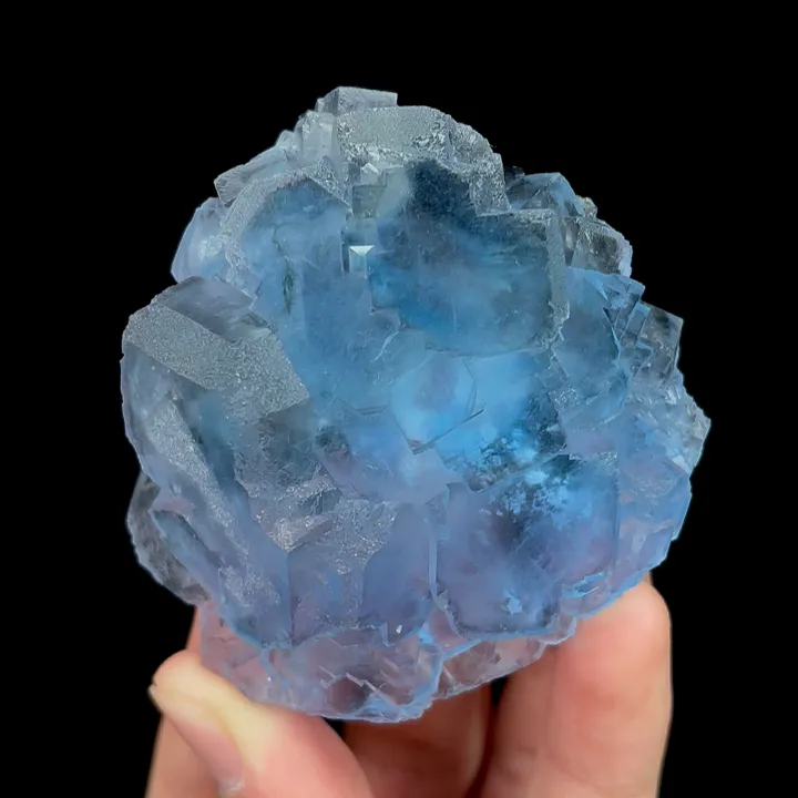 Natural Blue Fluorite, Mineral Specimen:Yaogangxian,Hunan (65*60*30MM) - image 5