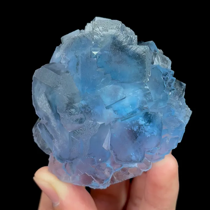 Natural Blue Fluorite, Mineral Specimen:Yaogangxian,Hunan (65*60*30MM) - image 6