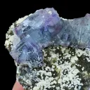 Natural Blue Fluorite, Mineral Specimen:Yaogangxian,Hunan (90*70*40MM) - image 3