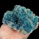 Natural Blue Fluorite Octahedron Mineral Specimen:Neimeng (135*90*60mm) - image 3