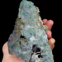 Natural Blue Fluorite,Ladder Pattern Mineral Specimen:YINDU NEIMENG (105*60*145mm) - image 4