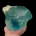 Natural Blue Green Fluorite and Calcite Mineral Specimen,High Quality Specimen,FUJIAN,CHINA(135*130*110mm) - image 4