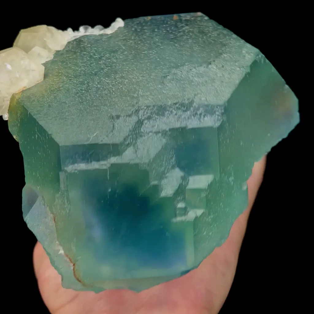 Natural Blue Green Fluorite and Calcite Mineral Specimen,High Quality Specimen,FUJIAN,CHINA(135*130*110mm) - image 3
