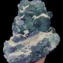 Natural Blue Green Fluorite and Calcite Mineral Specimen,High Quality Specimen,FUJIAN,CHINA(220*150*60mm) - image 2