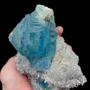Natural Blue Green Fluorite and Crystal Mineral Specimen,High Quality Specimen,FUJIAN,CHINA(153*112*70mm) - image 2