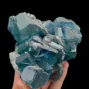 Natural Blue Green Fluorite Mineral Specimen,High Quality Specimen,FUJIAN,CHINA(100*107*68mm) - image 2