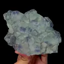 Natural Blue Green Fluorite Mineral Specimen,High Quality Specimen,FUJIAN,CHINA(135*100*44mm) - image 1