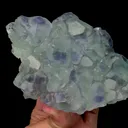 Natural Blue Green Fluorite Mineral Specimen,High Quality Specimen,FUJIAN,CHINA(135*100*44mm) - image 2