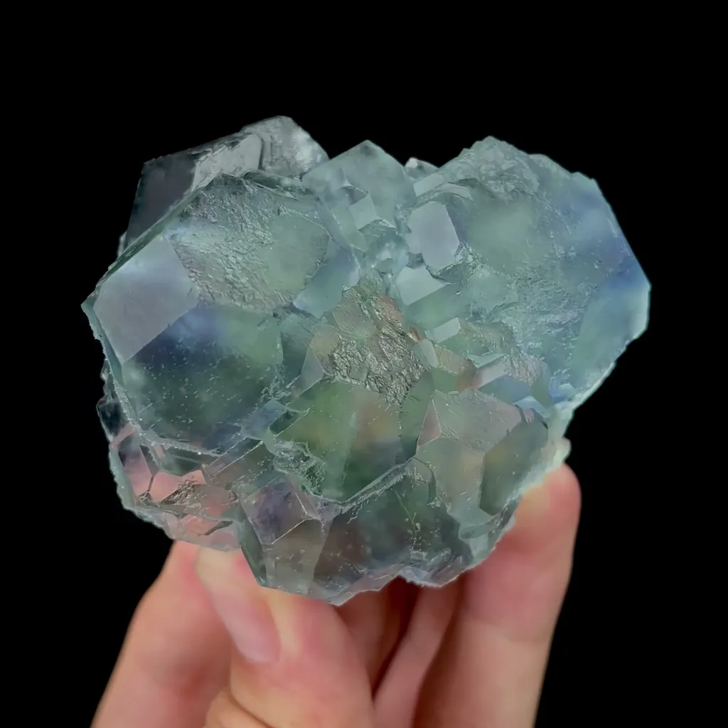 Natural Blue Green Fluorite Mineral Specimen,High Quality Specimen,FUJIAN,CHINA(70*62*39mm) image