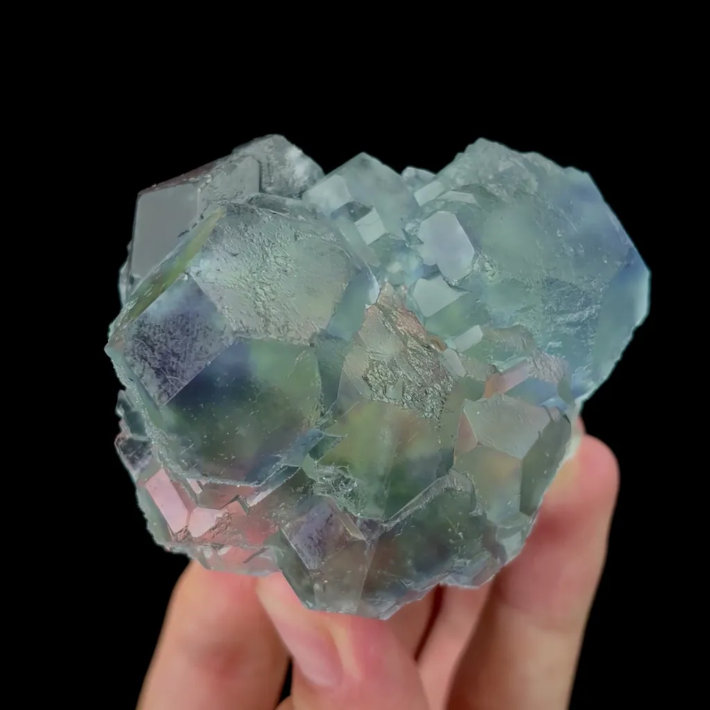 Natural Blue Green Fluorite Mineral Specimen,High Quality Specimen,FUJIAN,CHINA(70*62*39mm) - image 4