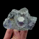 Natural Blue Green Fluorite Mineral Specimen,High Quality Specimen,FUJIAN,CHINA(93*66*43mm) - image 1