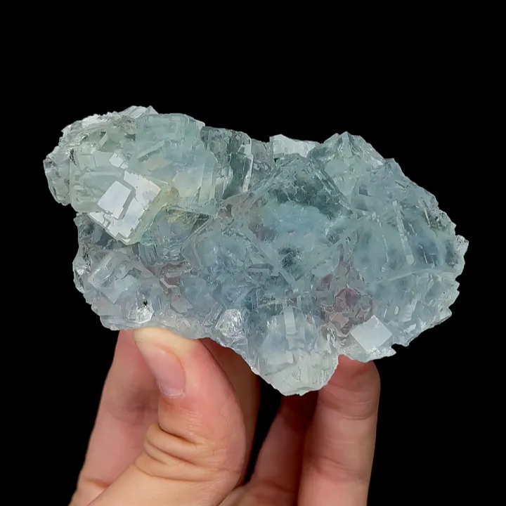 Natural Blue Green Fluorite, Mineral Specimen:Yaogangxian,Hunan (85*55*30MM) image